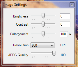 icopy Resolution Settings